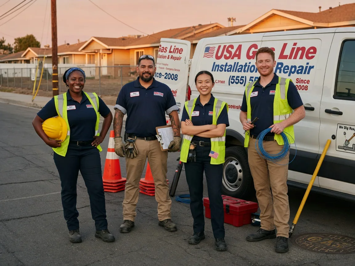 Gas Line Installation company in Dunbar, NE